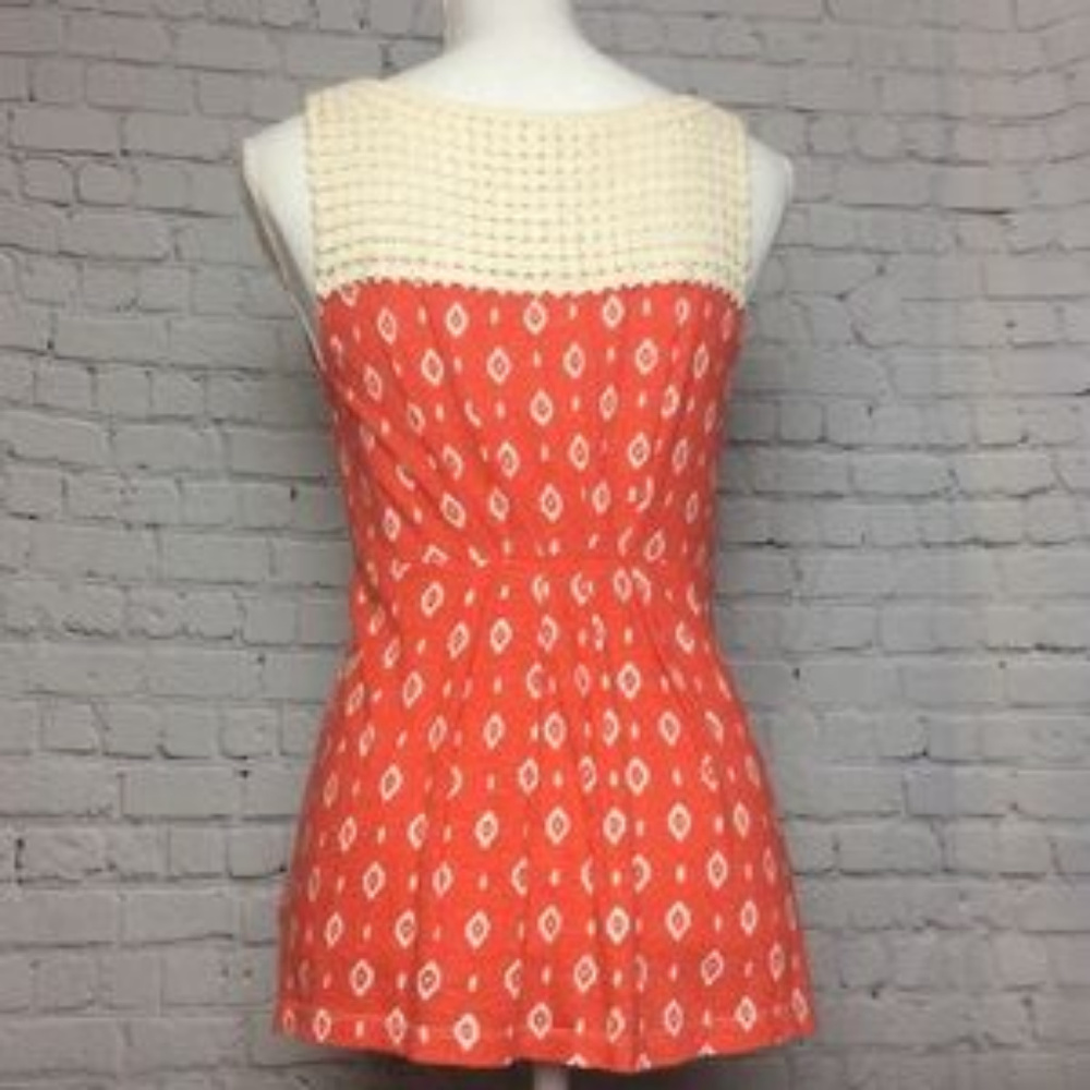 Anthropologie Deletta Crochet Detail Tank - Picture 2 of 4